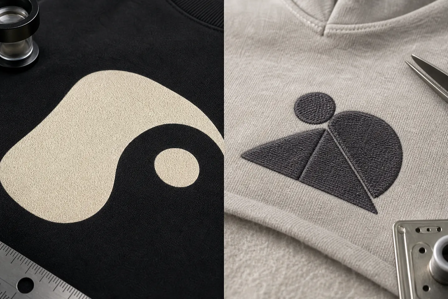 Lab Color Reference Streetwear Logo Placement Guide