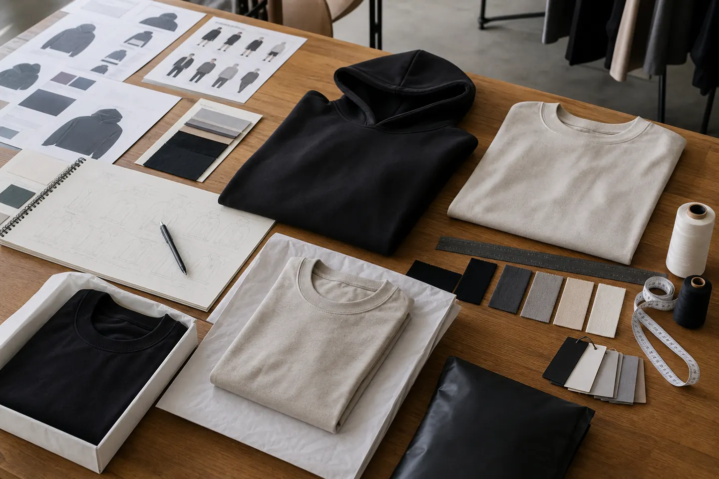 streetwear clothing sampling process approval workflow