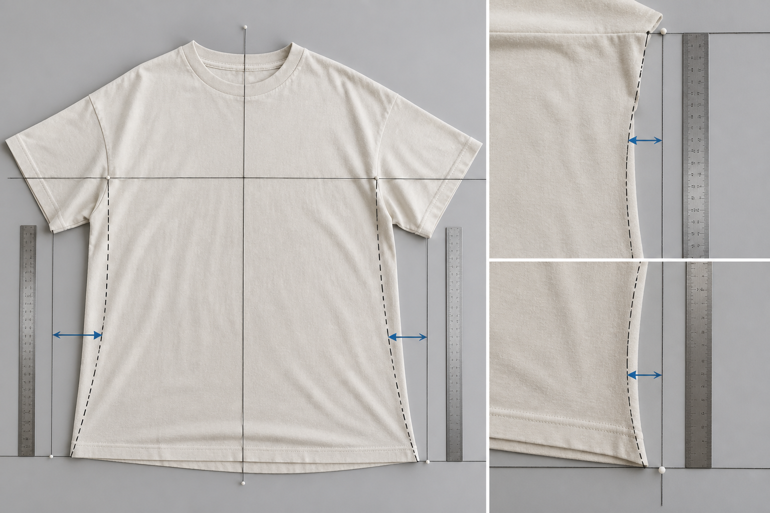 streetwear knit spirality test specimen and equipment comparison