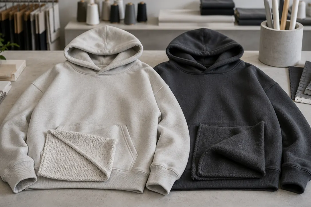 French Terry vs Fleece Hoodie Fabric Guide