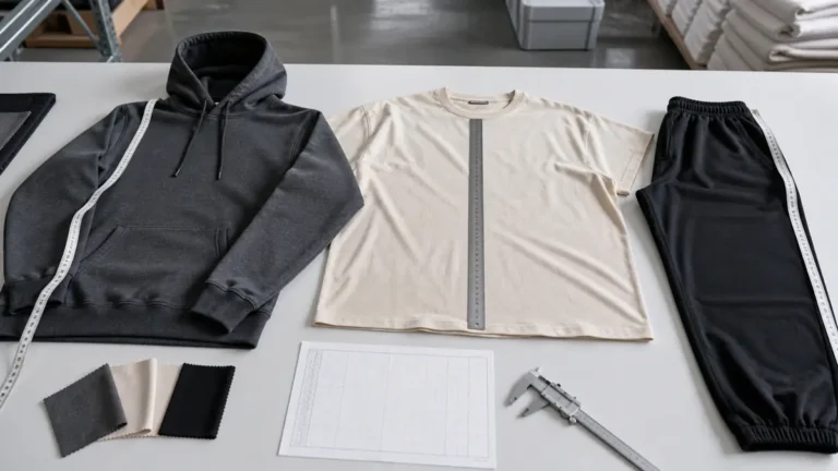 Garment measurement tolerance inspection for streetwear