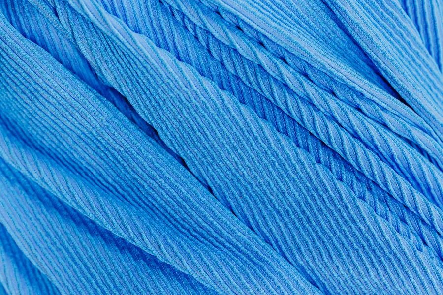 hoodie rib cuff recovery blue rib fabric