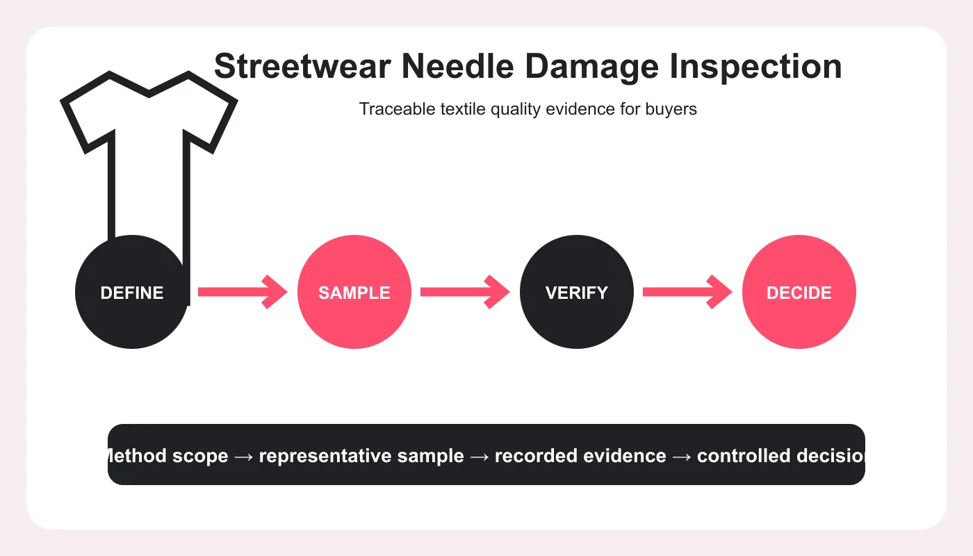 Streetwear Needle Damage Inspection Guide
