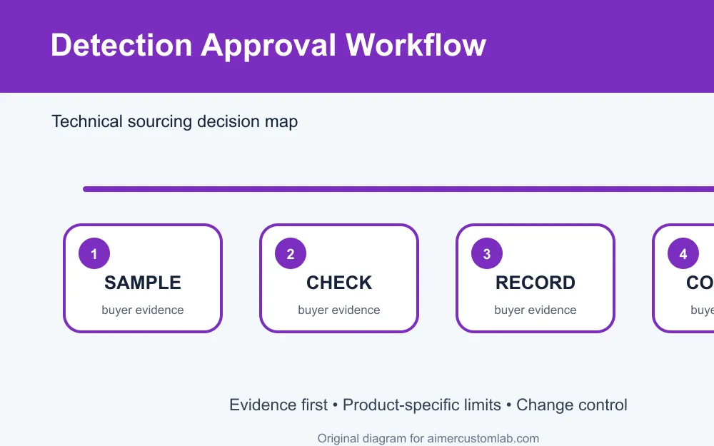 streetwear needle detection approval workflow
