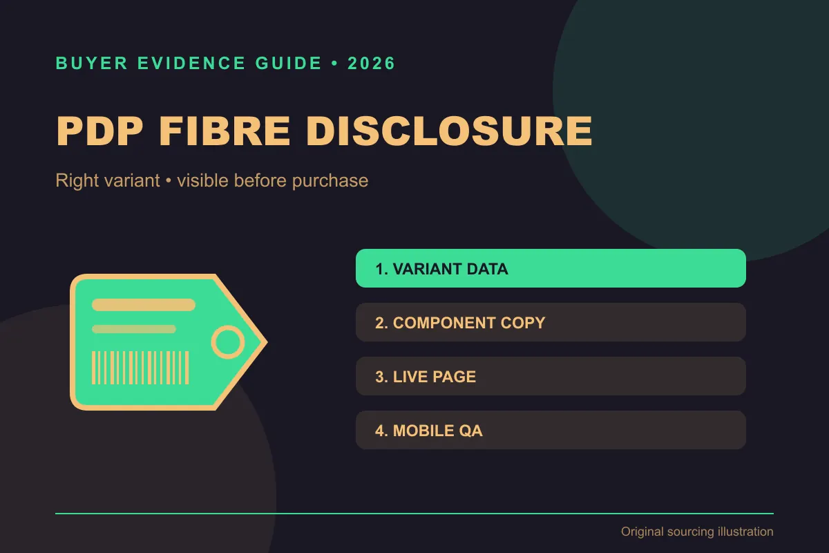 streetwear PDP fibre disclosure review