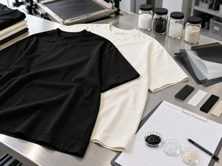 PVC screen print phthalate test for streetwear
