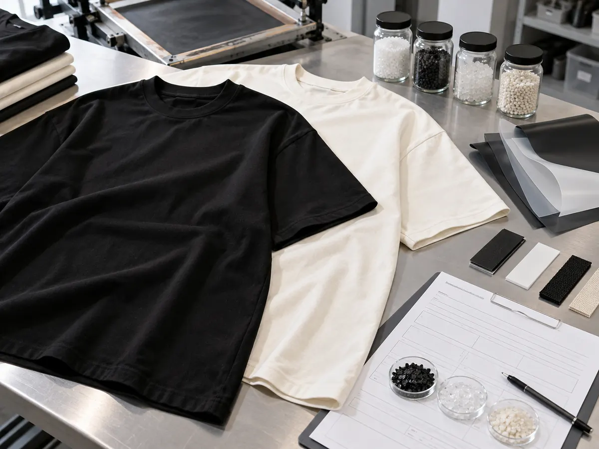 PVC screen print phthalate test for streetwear