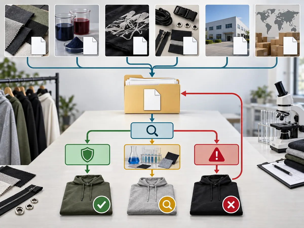 streetwear supplier declaration validity workflow