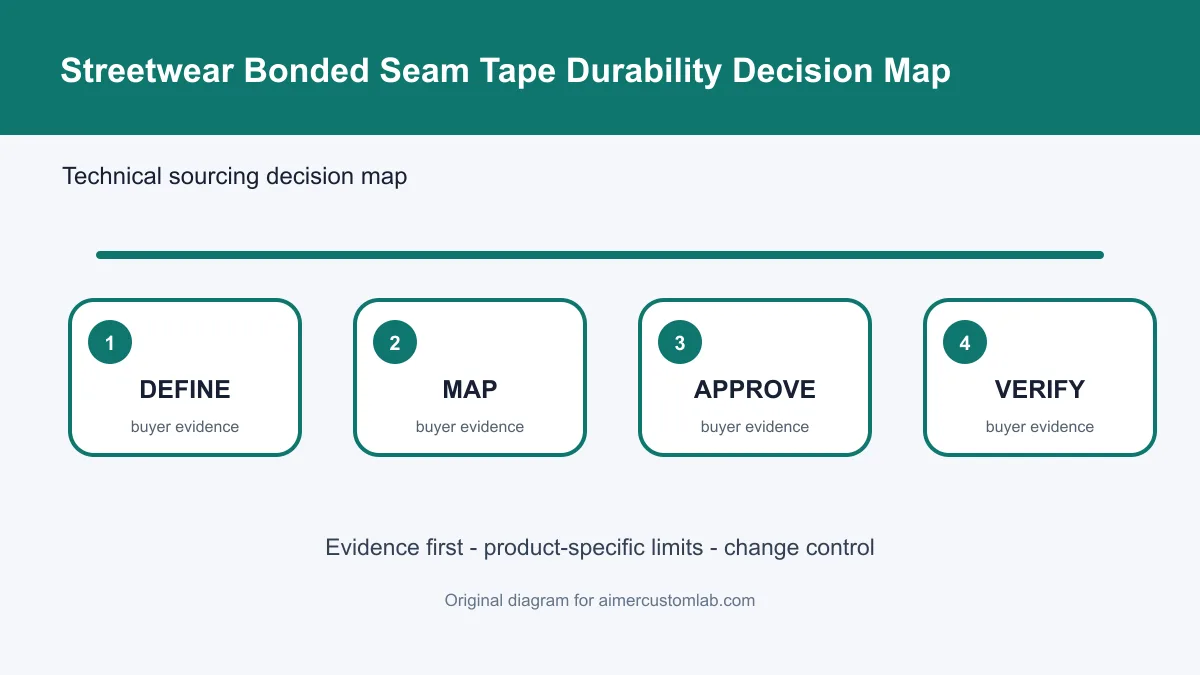 streetwear bonded seam tape durability decision map