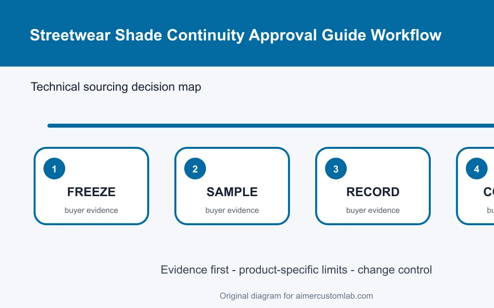 streetwear shade continuity approval approval workflow